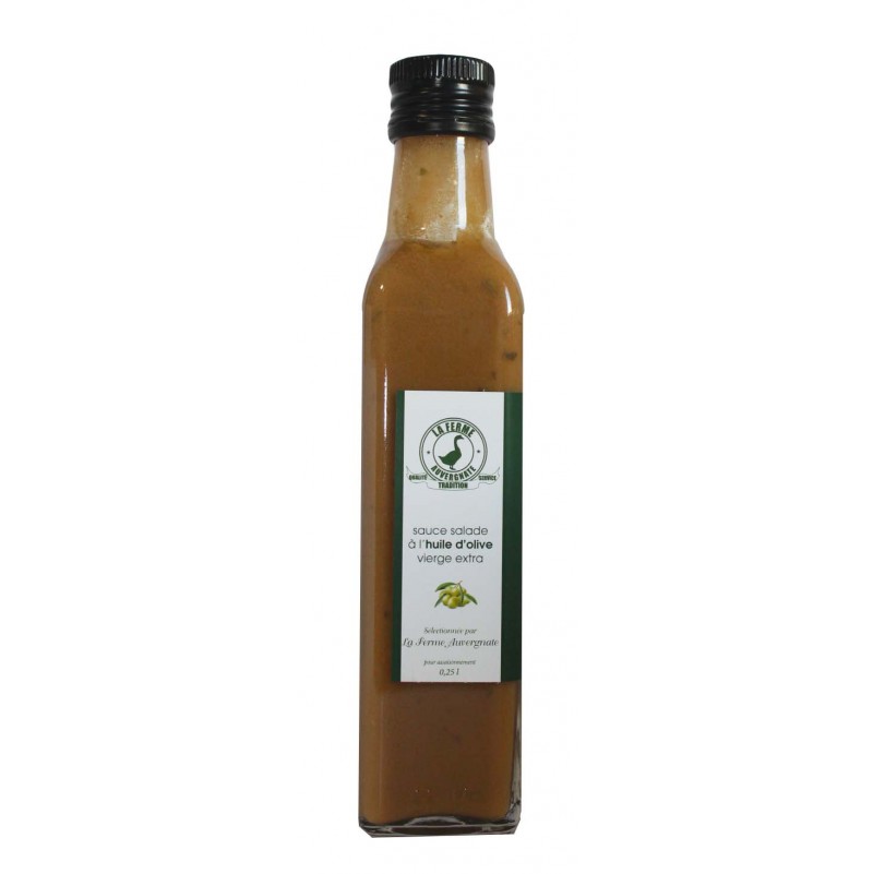 Sauce salade à l'huile d'olive artisanale